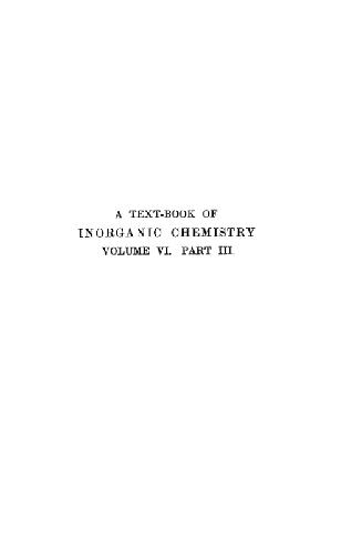خرید و دانلود نسخه کامل کتاب A textbook of inorganic chemistry vol.VI part III Vanadium, Niobium, and Tantalum_68d2ea348a9a3.jpeg خرید و دانلود نسخه کامل کتاب A textbook of inorganic chemistry vol.VI part III Vanadium, Niobium, and Tantalum