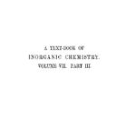 خرید و دانلود نسخه کامل کتاب A textbook of inorganic chemistry vol.VII part III Chromium and its congeners