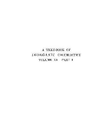 خرید و دانلود نسخه کامل کتاب A Textbook of Inorganic Chemistry