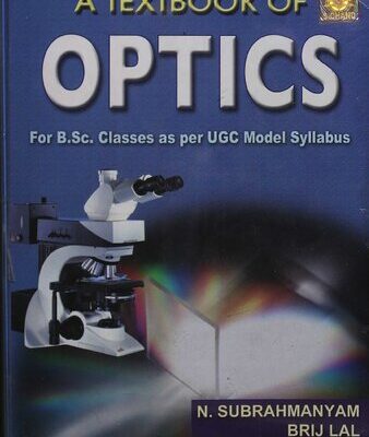خرید و دانلود نسخه کامل کتاب A textbook of optics : (for B.Sc. classes as per UGC Model Syllabus)