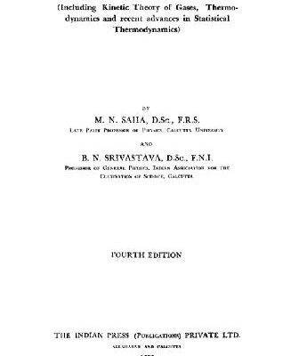 خرید و دانلود نسخه کامل کتاب A treatise on heat: Including kinetic theory of gasses [sic], thermodynamics and recent advances in statistical thermodynamics