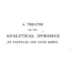 خرید و دانلود نسخه کامل کتاب A Treatise on the Analytical Dynamics of Particles and Rigid Bodies