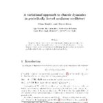 خرید و دانلود نسخه کامل کتاب A variational approach to chaotic dynamics in periodically forced nonlinear oscillators