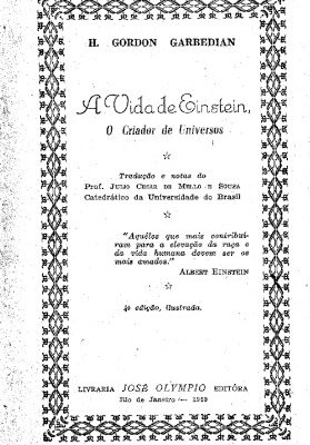خرید و دانلود نسخه کامل کتاب A Vida de Einstein – O Criador de Universos