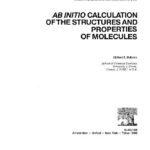 خرید و دانلود نسخه کامل کتاب Ab initio calculation of structures and properties of molecules
