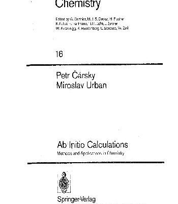 خرید و دانلود نسخه کامل کتاب Ab Initio Calculations: Methods and Applications in Chemistry