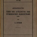خرید و دانلود نسخه کامل کتاب Abhandlung über die Auflösung der numerischen Gleichungen (1835)