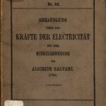 خرید و دانلود نسخه کامل کتاب Abhandlung über die Kräfte der Natur bei der Muskelbewegung (1791)
