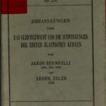 خرید و دانلود نسخه کامل کتاب Abhandlungen über das Gleichgewicht und die Schwingungen der ebenen elastischen Kurven (1691, 1694, 1695), (1744)