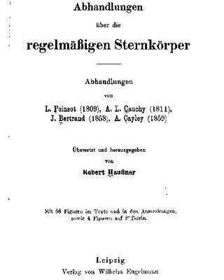 خرید و دانلود نسخه کامل کتاب Abhandlungen über die regelmäßigen Sternkörper (1809, 1811, 1858, 1859),