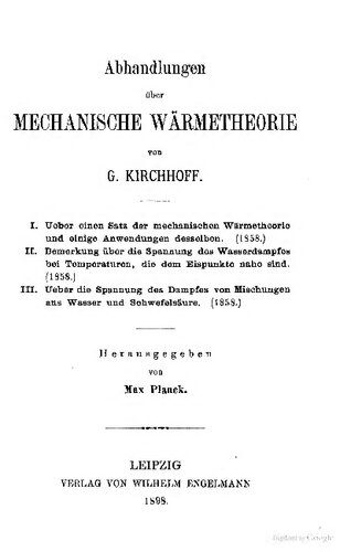 خرید و دانلود نسخه کامل کتاب Abhandlungen über mechanische Wärmetheorie (1858)_68beb07be9040.jpeg خرید و دانلود نسخه کامل کتاب Abhandlungen über mechanische Wärmetheorie (1858)