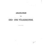 خرید و دانلود نسخه کامل کتاب Abhandlungen zur Erd- und Völkerkunde
