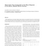 خرید و دانلود نسخه کامل کتاب About Some New Compounds in the Phase Diagrams of the Binary Alkaline-Borate Systems