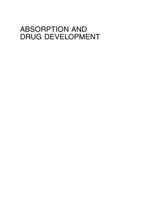 خرید و دانلود نسخه کامل کتاب Absorption and Drug Development: Solubility, Permeability and Charge State