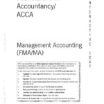 خرید و دانلود نسخه کامل کتاب ACCA FMA/FA Foundations in Accountancy-Management Accounting Interactive Text (Practice Revision Kit Not Included)