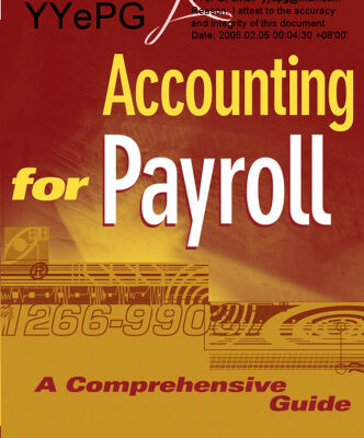 خرید و دانلود نسخه کامل کتاب Accounting for Payroll a Comprehensive Guide