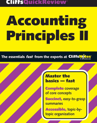 خرید و دانلود نسخه کامل کتاب Accounting Principles II (Cliffs Quick Review)