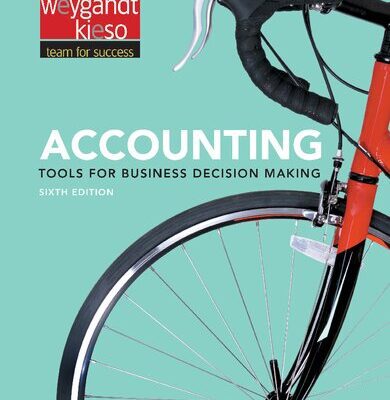 خرید و دانلود نسخه کامل کتاب Accounting Tools for Business Decision Making, by Paul D. Kimmel 6th Edition