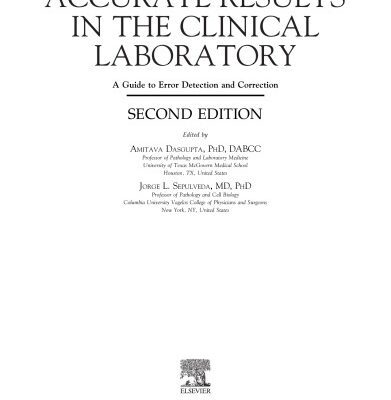 خرید و دانلود نسخه کامل کتاب Accurate Results in the Clinical Laboratory-A Guide to Error Detection and Correction