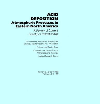 خرید و دانلود نسخه کامل کتاب Acid Deposition : Atmospheric Processes in Eastern North America
