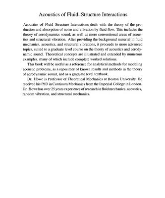 خرید و دانلود نسخه کامل کتاب Acoustics of Fluid-Structure Interactions (Cambridge Monographs on Mechanics)