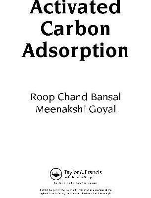 خرید و دانلود نسخه کامل کتاب Activated Carbon Adsorption