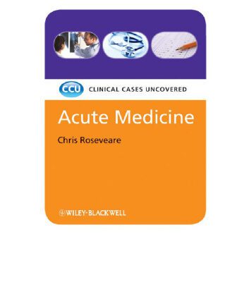 خرید و دانلود نسخه کامل کتاب Acute Medicine: Clinical Cases Uncovered
