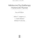 خرید و دانلود نسخه کامل کتاب Adolescent Psychotherapy Homework Planner (Practice Planners)
