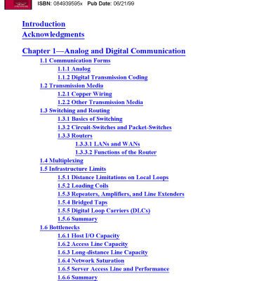 خرید و دانلود نسخه کامل کتاب ADSL: Standards, Implementation, and Architecture
