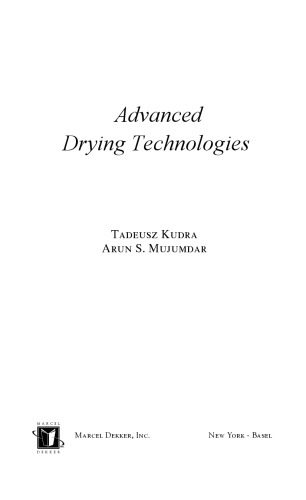خرید و دانلود نسخه کامل کتاب Advanced drying technologies_68d4e1b461253.jpeg خرید و دانلود نسخه کامل کتاب Advanced drying technologies