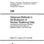 خرید و دانلود نسخه کامل کتاب Advanced Methods in the Evaluation of Nuclear Scattering Data