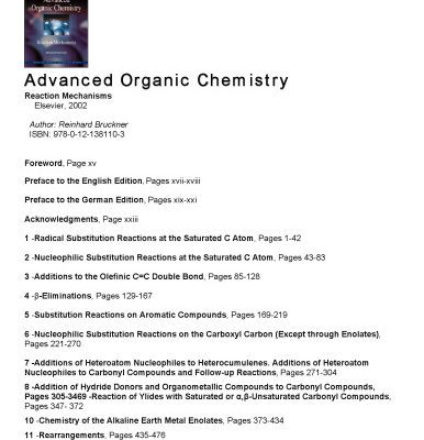 خرید و دانلود نسخه کامل کتاب Advanced Organic Chemistry. Reaction Mechanisms