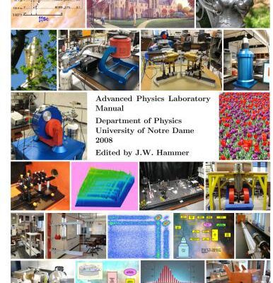 خرید و دانلود نسخه کامل کتاب Advanced Physics Laboratory Manual
