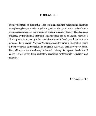 خرید و دانلود نسخه کامل کتاب Advanced Problems in Organic Reaction Mechanisms