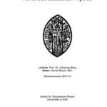 خرید و دانلود نسخه کامل کتاب Advanced Statistical Physics: Lecture Notes (Wintersemester 2011/12)