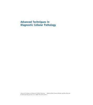 خرید و دانلود نسخه کامل کتاب Advanced Techniques in Diagnostic Cellular Pathology