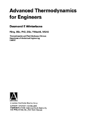 خرید و دانلود نسخه کامل کتاب Advanced thermodynamics for engineers_68becba58c5cf.jpeg خرید و دانلود نسخه کامل کتاب Advanced thermodynamics for engineers