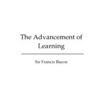 خرید و دانلود نسخه کامل کتاب Advancement of Learning