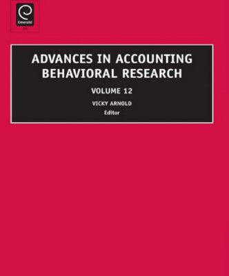 خرید و دانلود نسخه کامل کتاب Advances in Accounting Behavioral Research ~ Volume 12