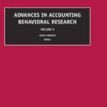 خرید و دانلود نسخه کامل کتاب Advances in Accounting Behavioral Research, Volume 9