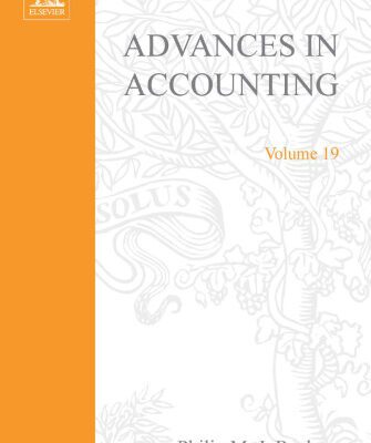 خرید و دانلود نسخه کامل کتاب Advances in Accounting, Volume 19 (Advances in Accounting)