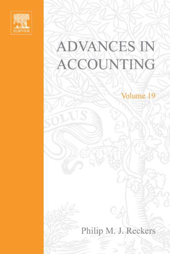 خرید و دانلود نسخه کامل کتاب Advances in Accounting, Volume 19 (Advances in Accounting)_68c6c728a47fa.jpeg خرید و دانلود نسخه کامل کتاب Advances in Accounting, Volume 19 (Advances in Accounting)