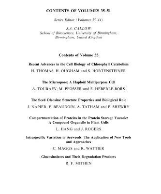 خرید و دانلود نسخه کامل کتاب Advances in Botanical Research