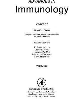 خرید و دانلود نسخه کامل کتاب Advances in Immunology, Vol. 52