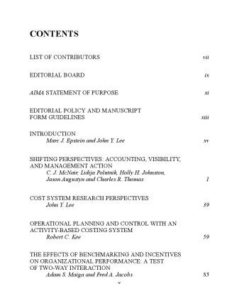 خرید و دانلود نسخه کامل کتاب Advances in Management Accounting, Volume 11 (Advances in Management Accounting)