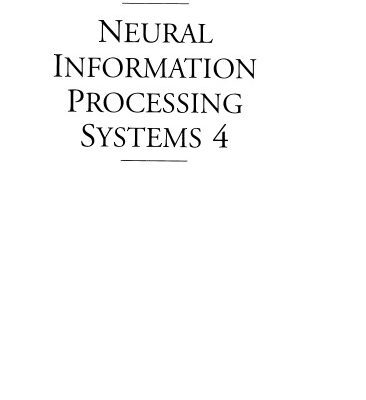 خرید و دانلود نسخه کامل کتاب Advances in Neural Information Processing Systems 4