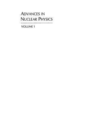 خرید و دانلود نسخه کامل کتاب Advances in Nuclear Physics: Volume 1