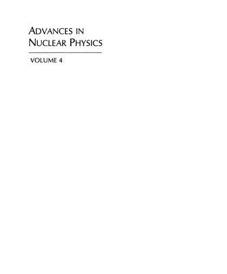 خرید و دانلود نسخه کامل کتاب Advances in Nuclear Physics: Volume 4