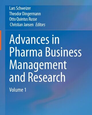 خرید و دانلود نسخه کامل کتاب Advances in Pharma Business Management and Research – Original PDF