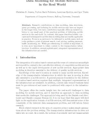 خرید و دانلود نسخه کامل کتاب Advances in Spatial and Temporal Databases: 8th International Symposium, SSTD 2003, Santorini Island, Greece, July 2003. Proceedings